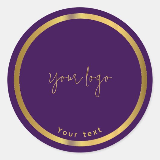 Aufkleber für das Schokoladengeschäft mit Black & (Vorderseite)