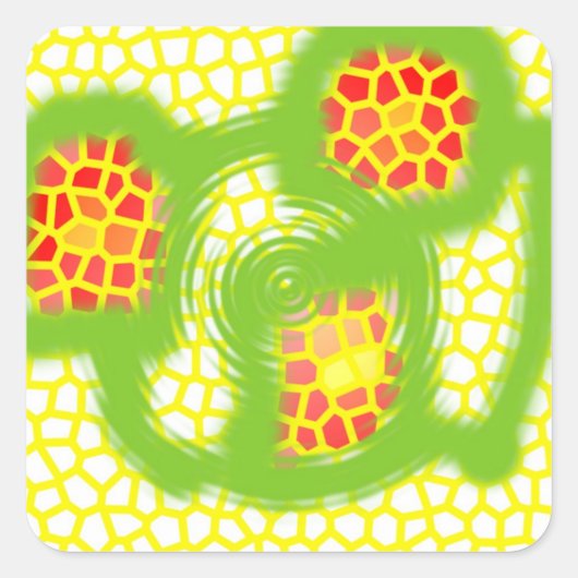 Aufkleber für das Spinnrad (Vorderseite)