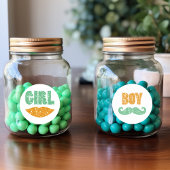 Aufkleber für das St. Patrick's Day Gender (Junge)