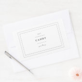 Aufkleber für das Süßwarennahrungsmittel (Umschlag)