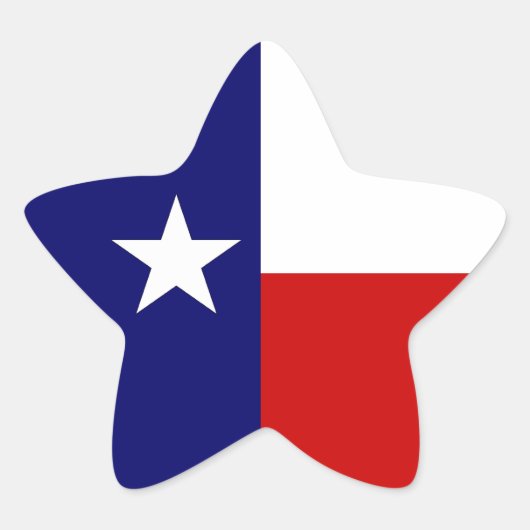 Aufkleber für das Texas Flag Lone Star Staat Trave (Vorderseite)