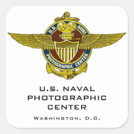 Aufkleber für das US-Naval-Fotozentrum