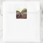Aufkleber für das Vintage Buchzeichen (Tasche)