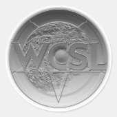 Aufkleber für das WCSL-Logo (Vorderseite)