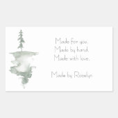 Aufkleber für das Winterpine-Urlaubsprogramm (Vorderseite)