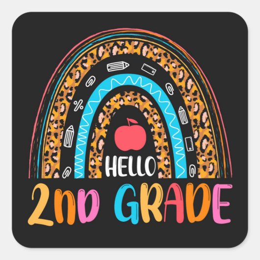 Aufkleber für den 2. (Vorderseite)