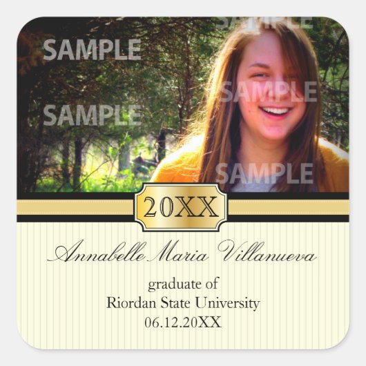 Aufkleber für den Abschluss der Schnalle (Vorderseite)