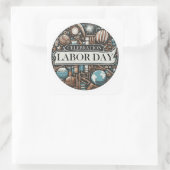 Aufkleber für den Arbeitstag (Tasche)