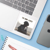 Aufkleber für den Armeeführer (Laptop mit iPhone)