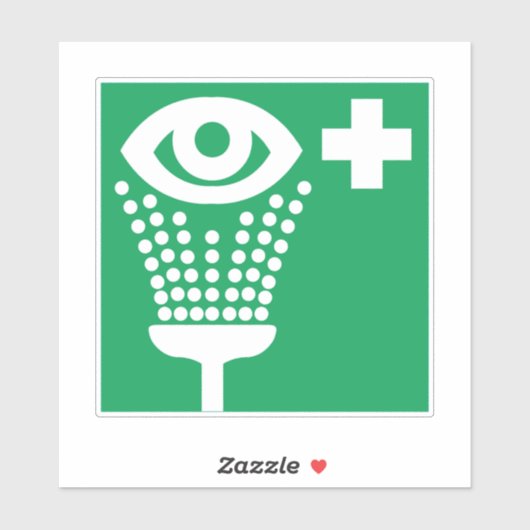 Aufkleber für den Augenschutz (Blatt)