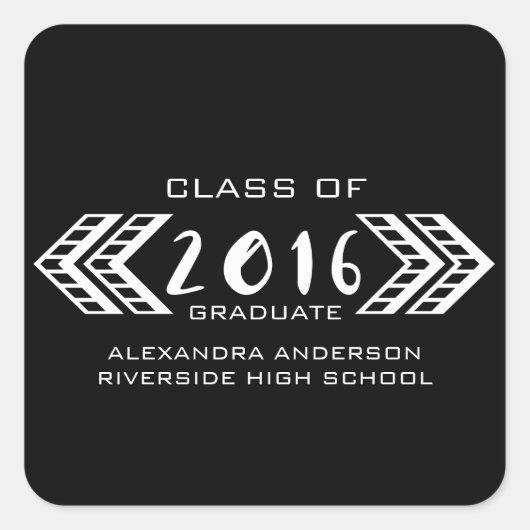 Aufkleber für den Aztec-Abschluss (Vorderseite)