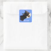 Aufkleber für den Bald-Adle-Flug II (Tasche)