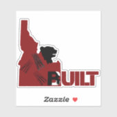 Aufkleber für den Bären (Blatt)