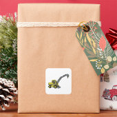 Aufkleber für den Baustellenplatz