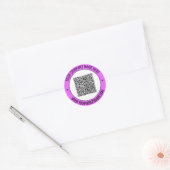 Aufkleber für den benutzerdefinierten QR-Code Name (Umschlag)