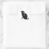 Aufkleber für den Black Cat Abschluss (Tasche)
