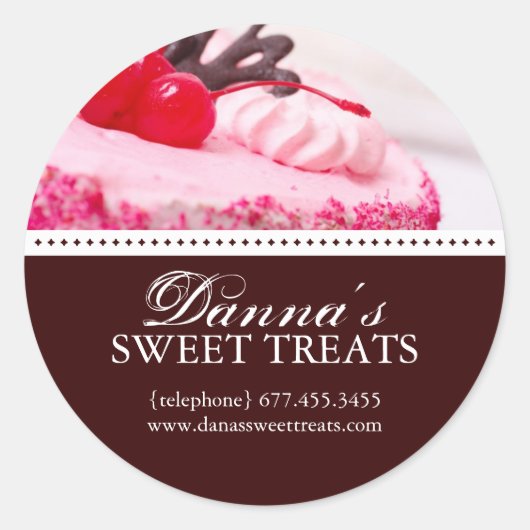 Aufkleber für den Cake Designer (Vorderseite)