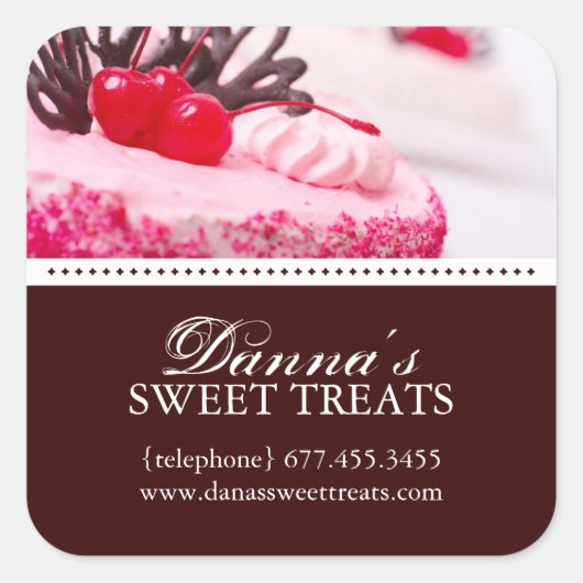 Aufkleber für den Cake Designer (Vorderseite)