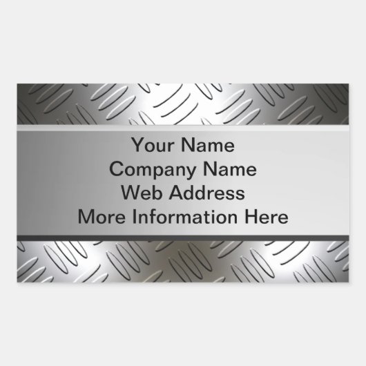 Aufkleber für den Diamant-Metallausseher (Vorderseite)