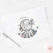 Aufkleber für den Dreamcatcher-individuelle Name (Umschlag)