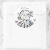Aufkleber für den Dreamcatcher-individuelle Name (Tasche)