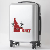 Aufkleber für den Elch (Koffer)