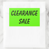 Aufkleber für den Endkundenpreis (Tasche)