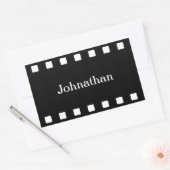 Aufkleber für den Filmstreifen (Umschlag)