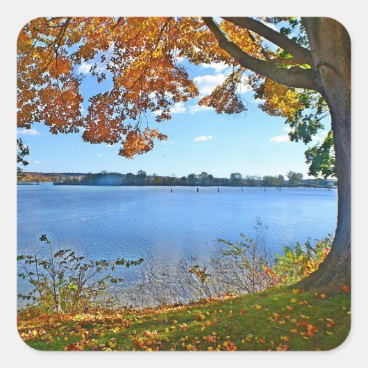 Aufkleber für den Fluss Autumn (Vorderseite)
