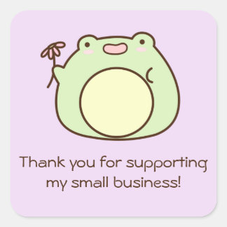 Aufkleber für den Frog Business Support