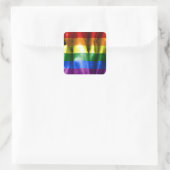 Aufkleber für den Gay Pride-Flag-Platz (Tasche)