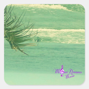 Aufkleber für den grünen Ozean