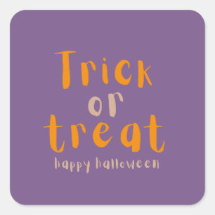 Aufkleber für den Halloween-Klassiker oder den Tre