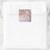 Aufkleber für den hellen Waldplatz (Tasche)