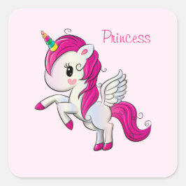 Aufkleber für den hübschen Princess Square