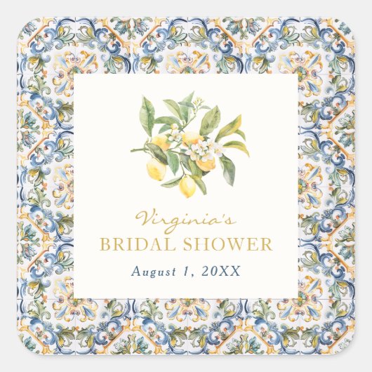 Aufkleber für den Italienischen Platz (Vorderseite)