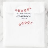 Aufkleber für den jüdischen Star Baseball (Tasche)