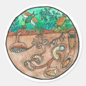 Aufkleber für den Käferlebenszyklus (Vorderseite)