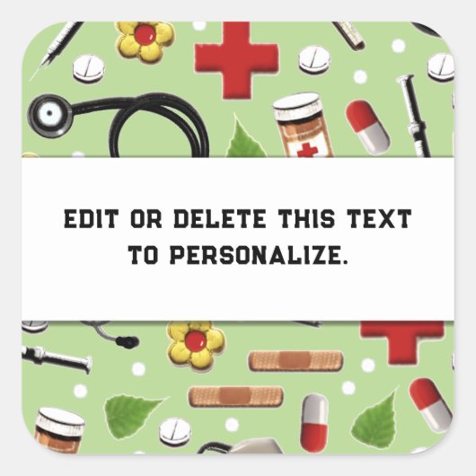 Aufkleber für den Kindergartenplatz (Vorderseite)