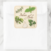 Aufkleber für den Kräuterplatz (Tasche)