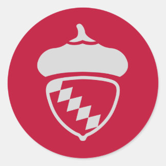 Aufkleber für den Kreis (verkauft pro Blatt)