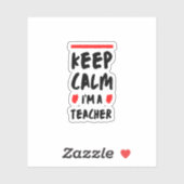 Aufkleber für den Lehrer behalten (Blatt)