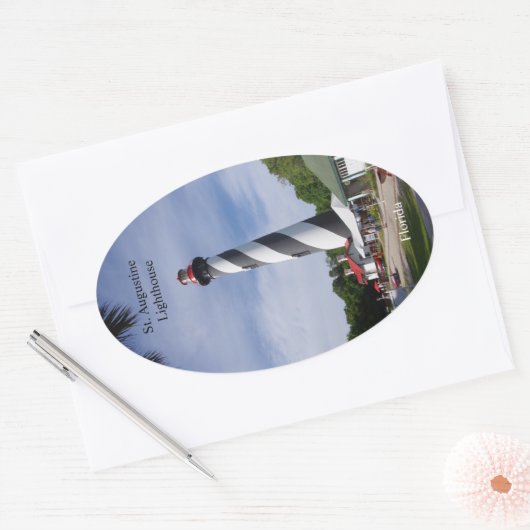 Aufkleber für den Leuchtturm St. Augustine (Umschlag)