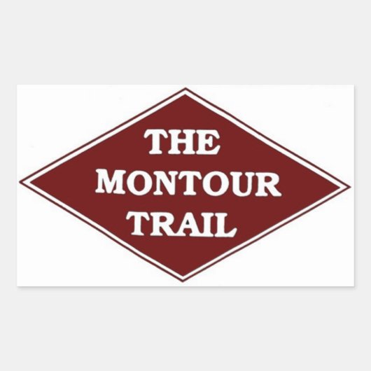 Aufkleber für den Montour Trail (Vorderseite)