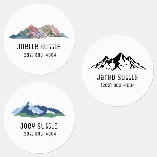 Aufkleber für den Mountain Circle (Gruppe)