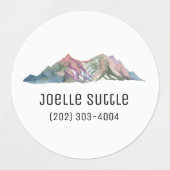 Aufkleber für den Mountain Circle (Design 1)