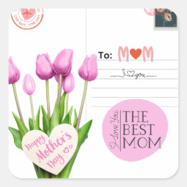 Aufkleber für den Muttertag