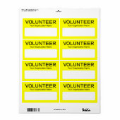 Aufkleber für den Namen von benutzerdefinierten Fr (Vorne)