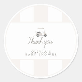 Aufkleber für den neutralen Golfwagen