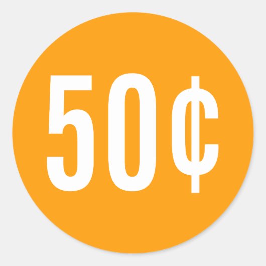 Aufkleber für den Orangenpreis (Vorderseite)